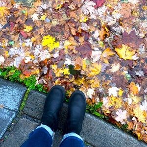 2976 Dr Marten Winter Grip Zip Up Chelsea Boots Black Sz 10